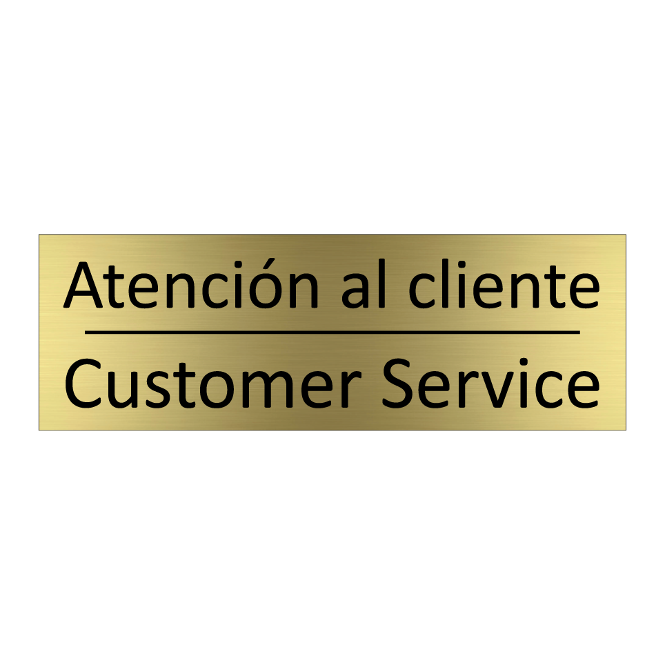 Atención al cliente - Customer Service
