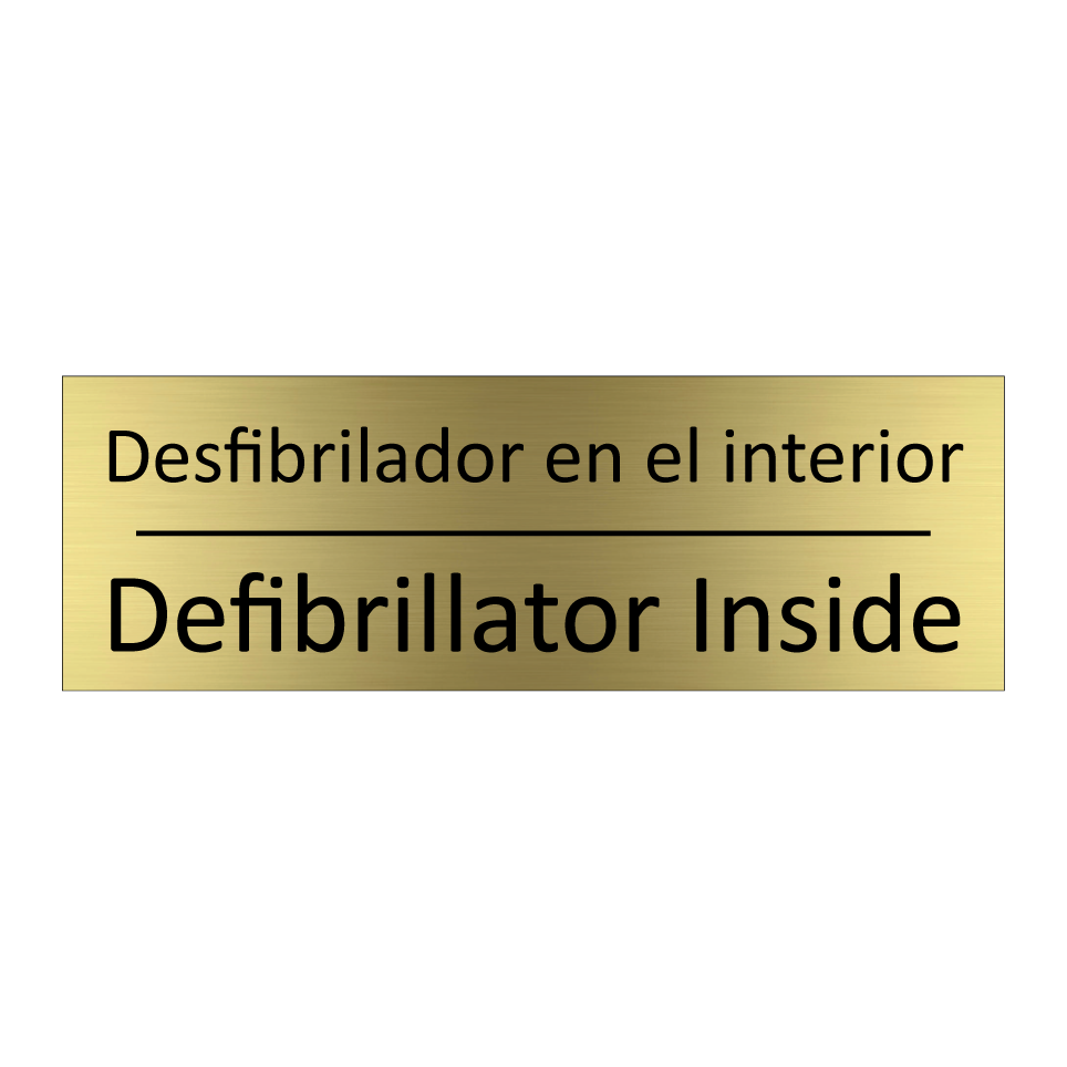 Desfibrilador en el interior - Defibrillator Inside