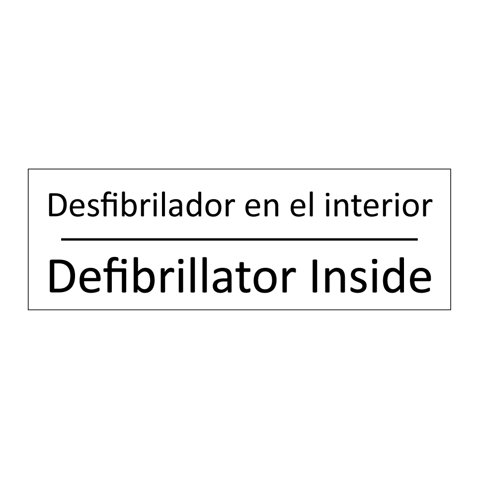 Desfibrilador en el interior - Defibrillator Inside