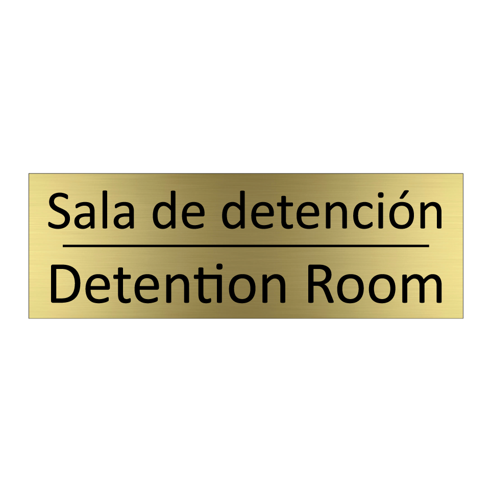 Sala de detención - Detention Room