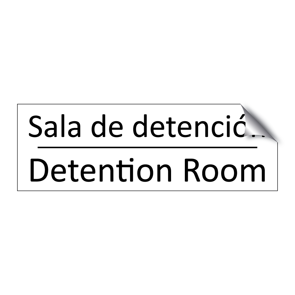 Sala de detención - Detention Room