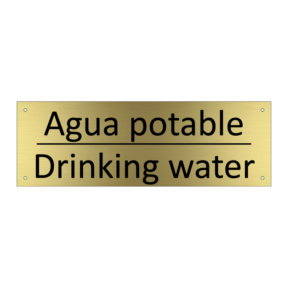 Agua potable - Drinking water