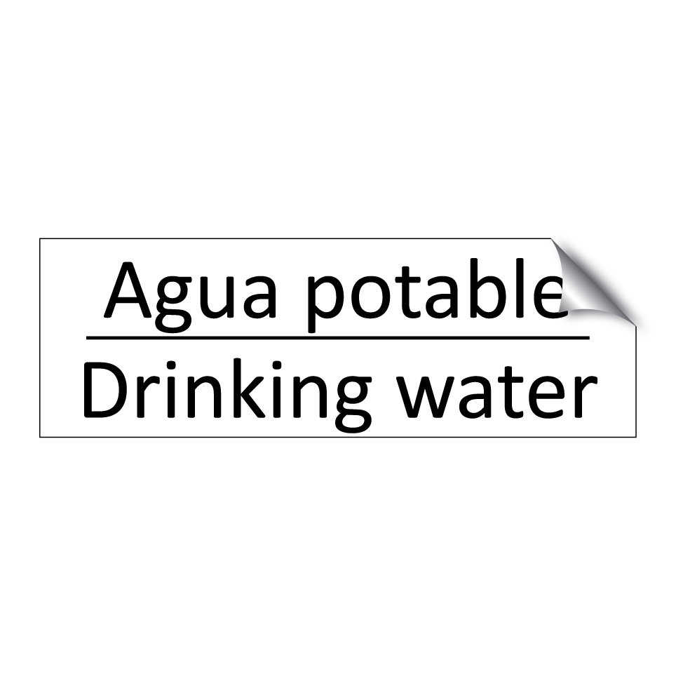 Agua potable - Drinking water