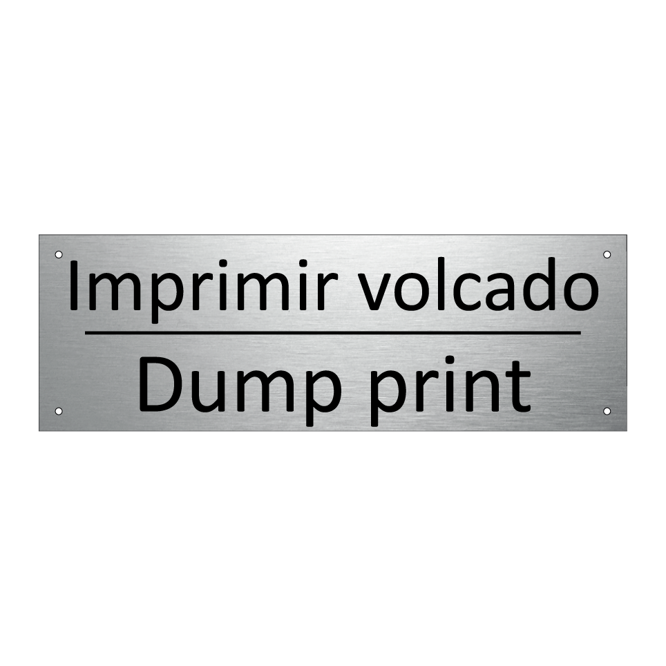 Imprimir volcado - Dump print