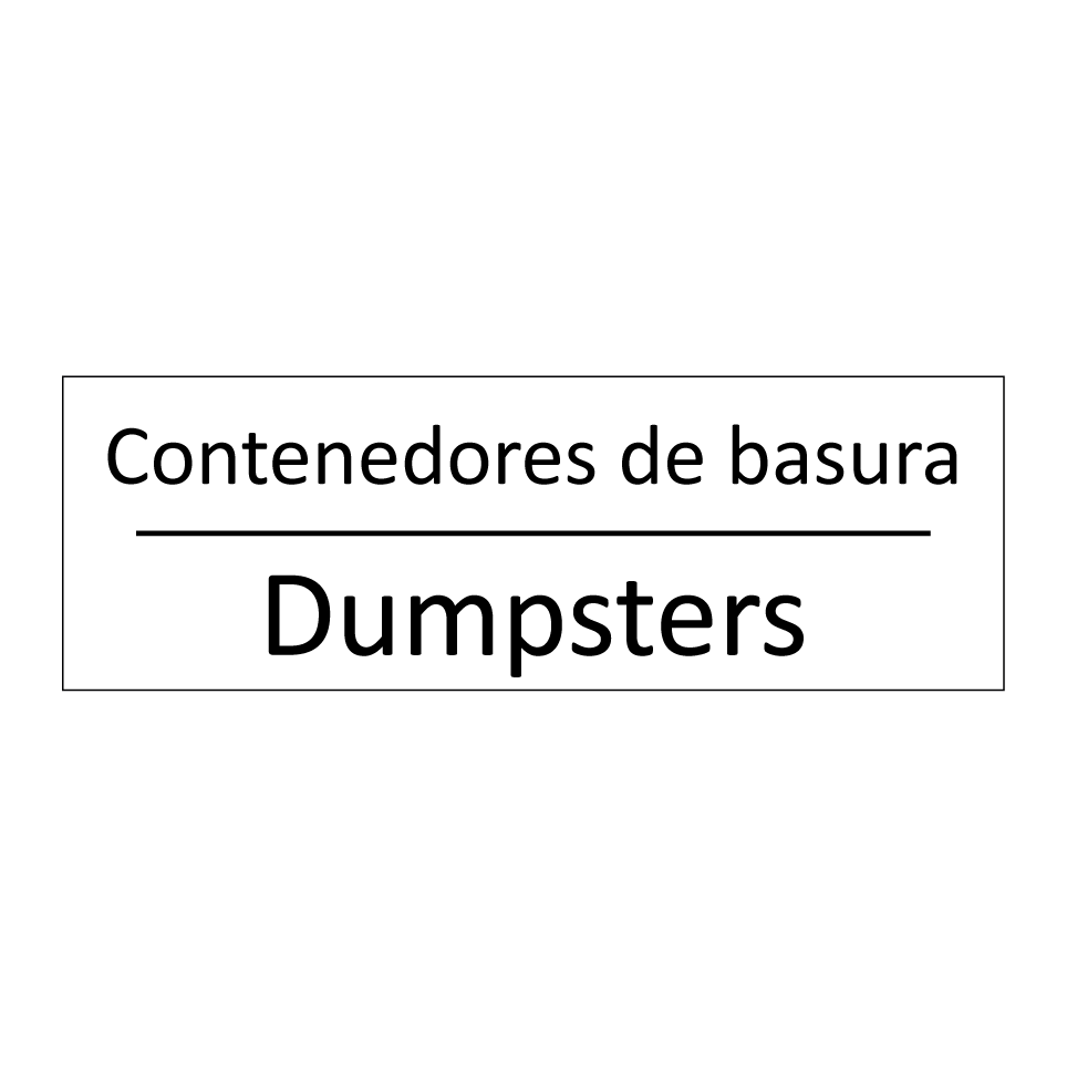 Contenedores de basura - Dumpsters