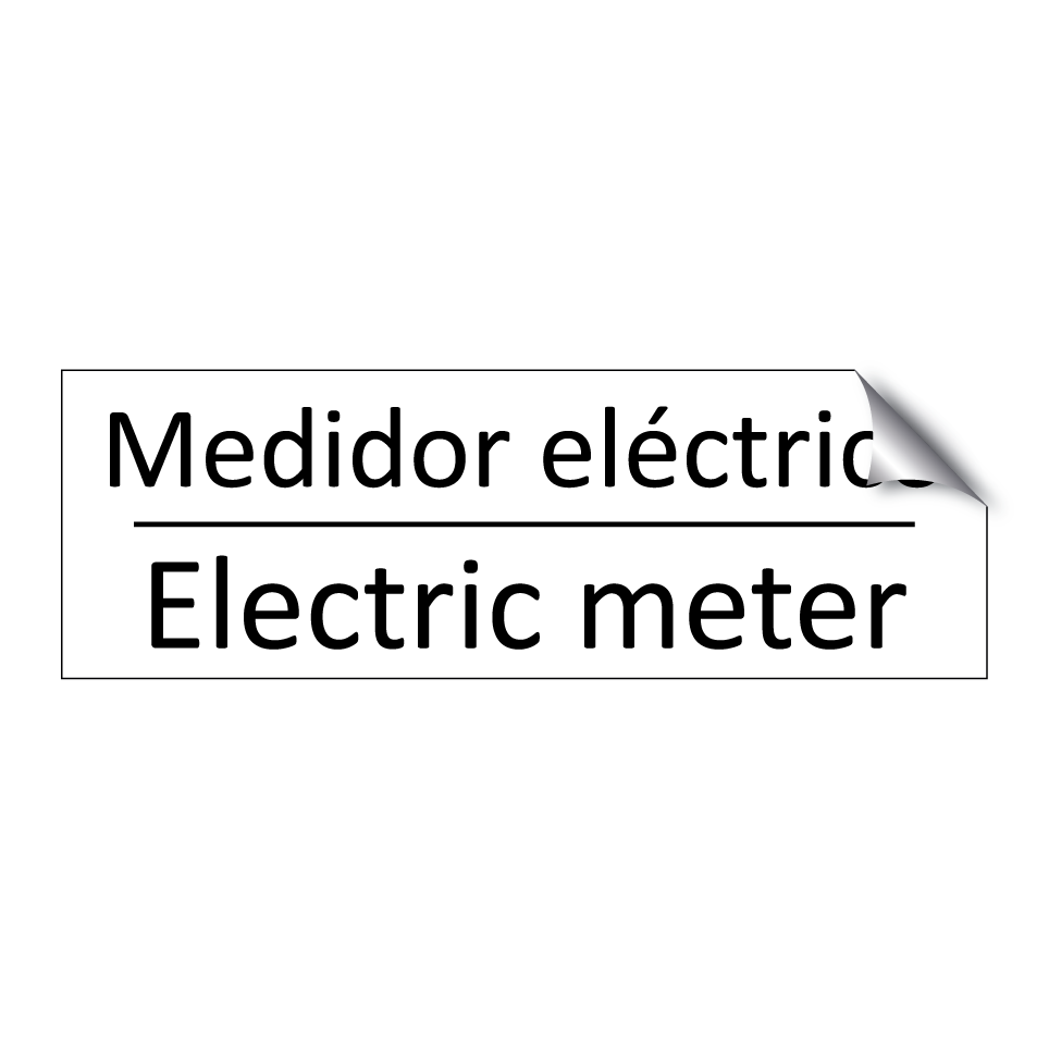 Medidor eléctrico - Electric meter