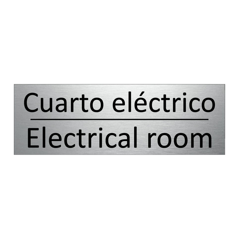Cuarto eléctrico - Electrical room