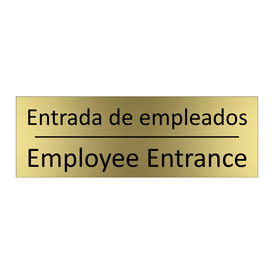 Entrada de empleados - Employee Entrance