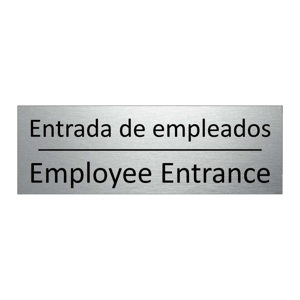 Entrada de empleados - Employee Entrance