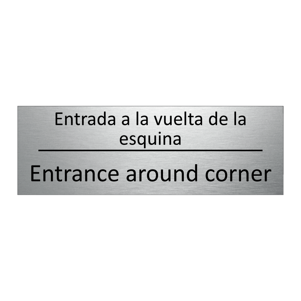 Entrada a la vuelta de la /.../ - Entrance around corner