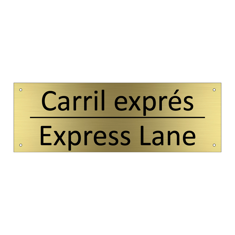 Carril exprés - Express Lane