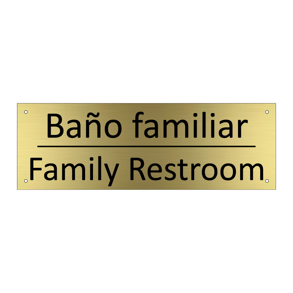 Baño familiar - Family Restroom