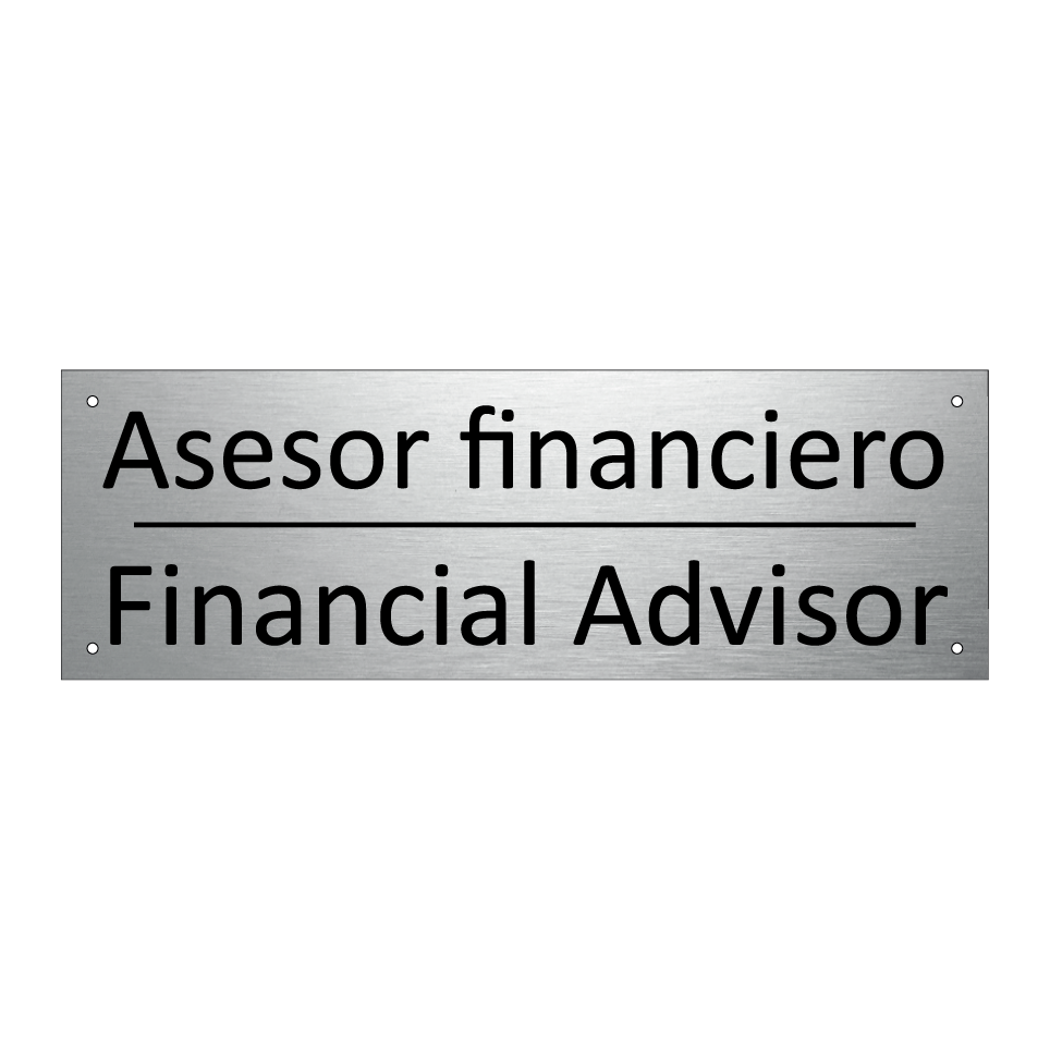 Asesor financiero - Financial Advisor
