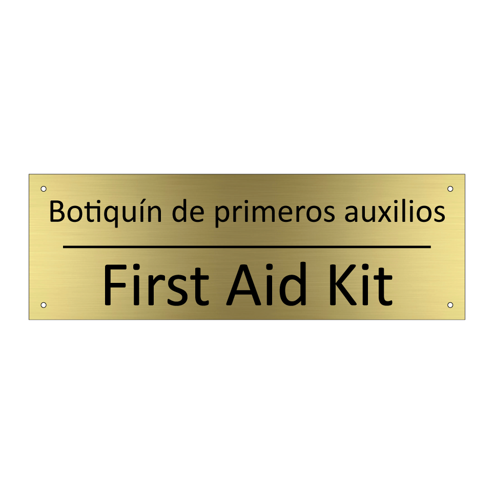 Botiquín de primeros auxilios - First Aid Kit
