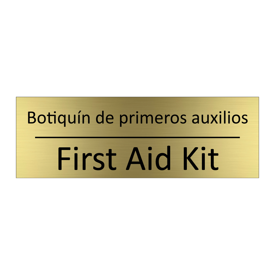 Botiquín de primeros auxilios - First Aid Kit