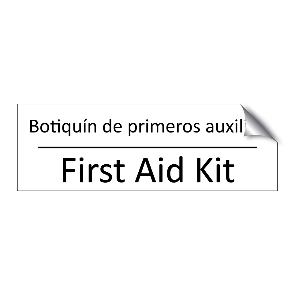 Botiquín de primeros auxilios - First Aid Kit