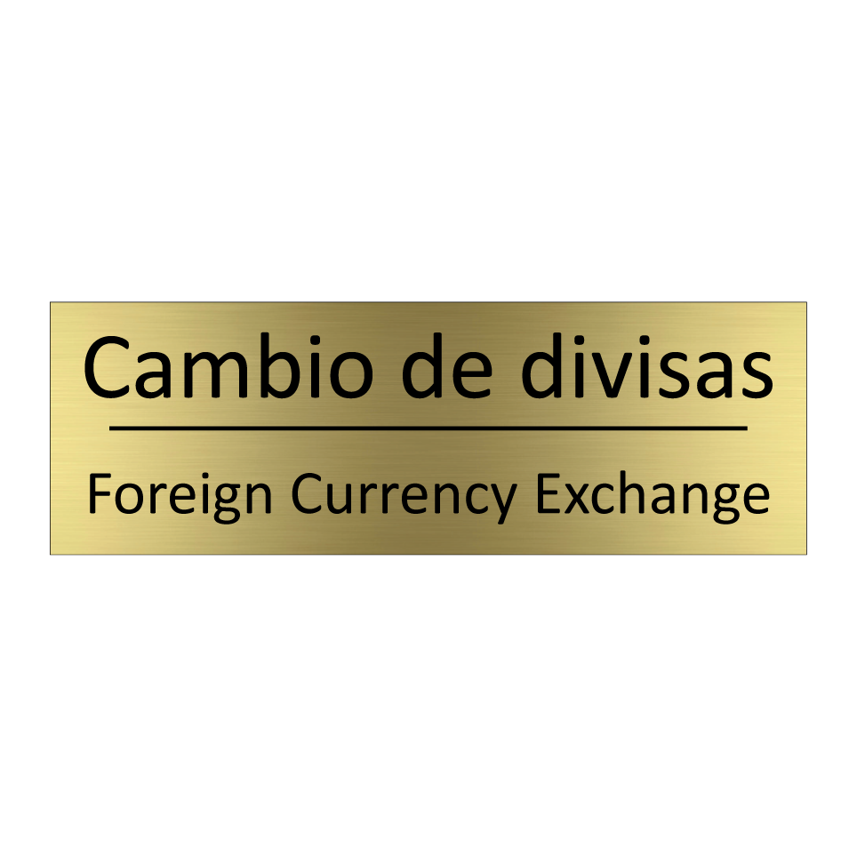 Cambio de divisas - Foreign Currency Exchange