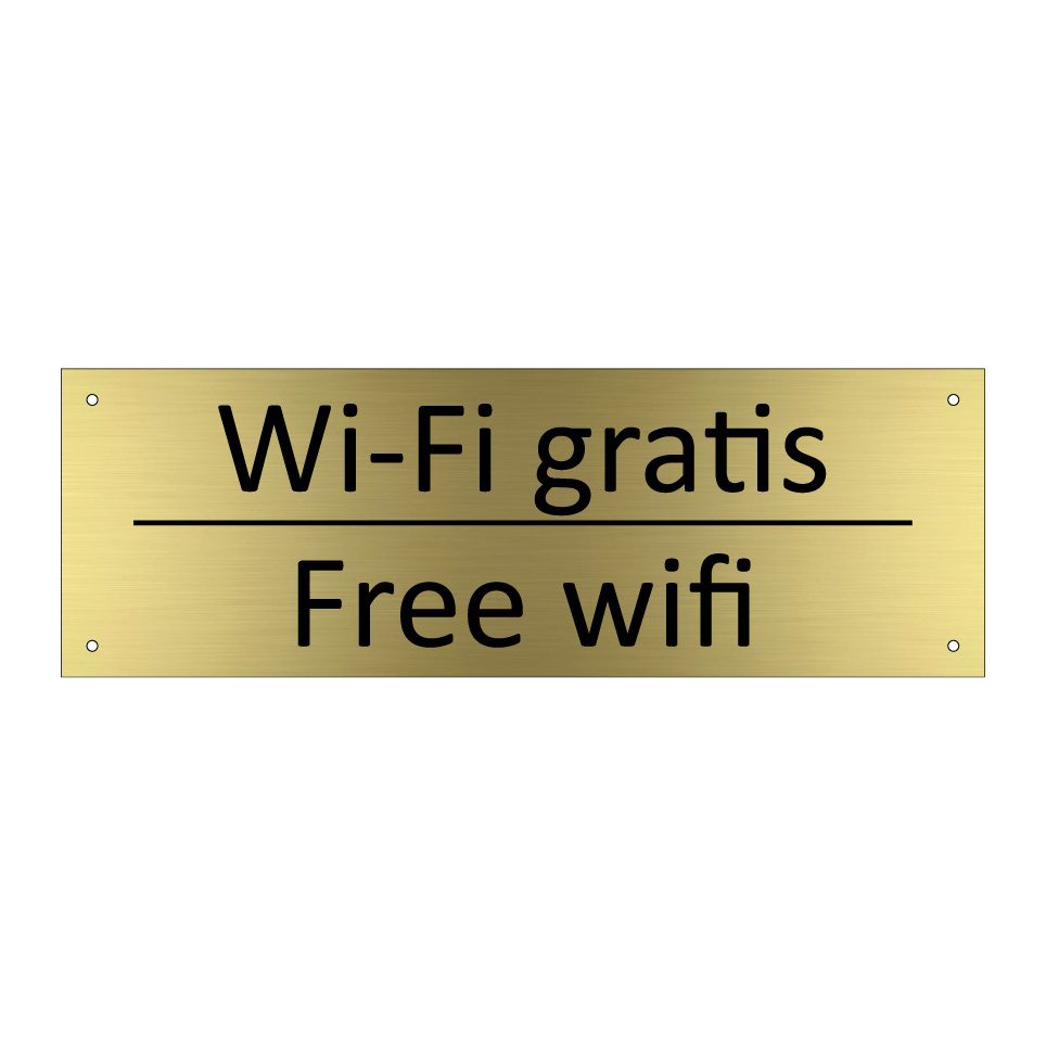 Wi‑Fi gratis - Free wifi