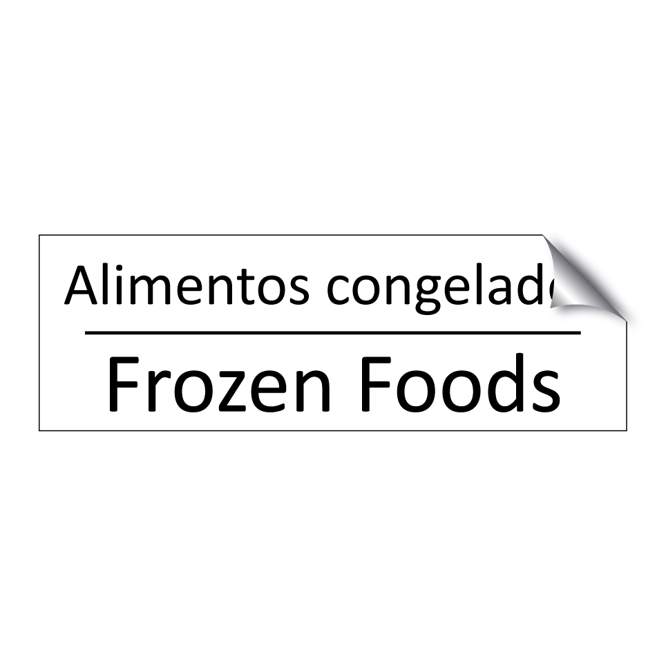 Alimentos congelados - Frozen Foods