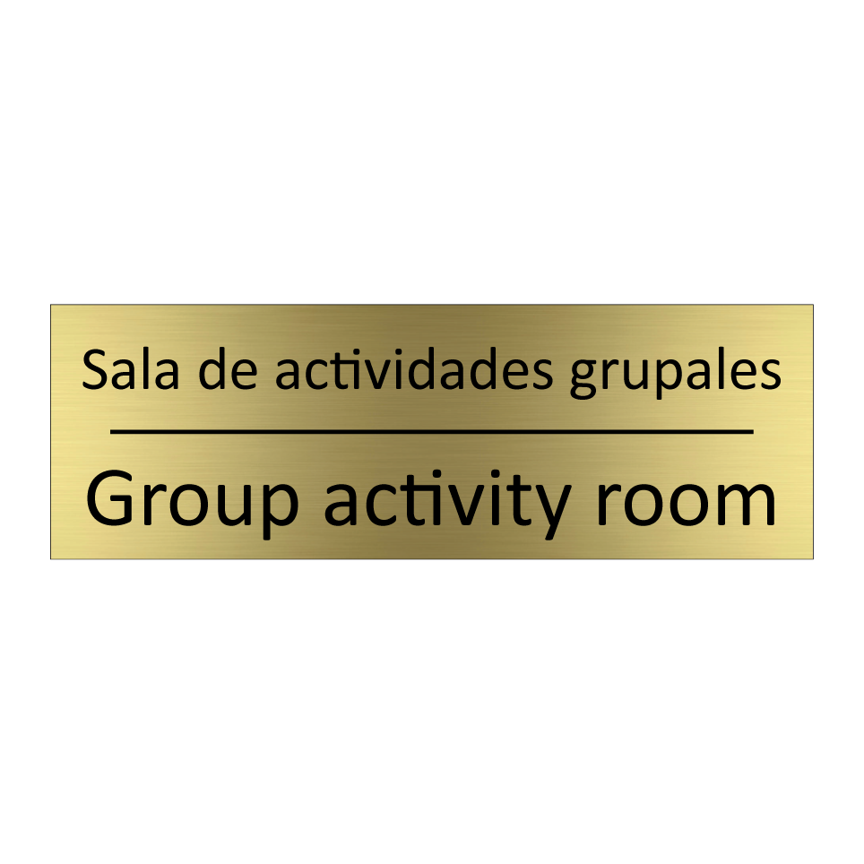Sala de actividades grupales - Group activity room