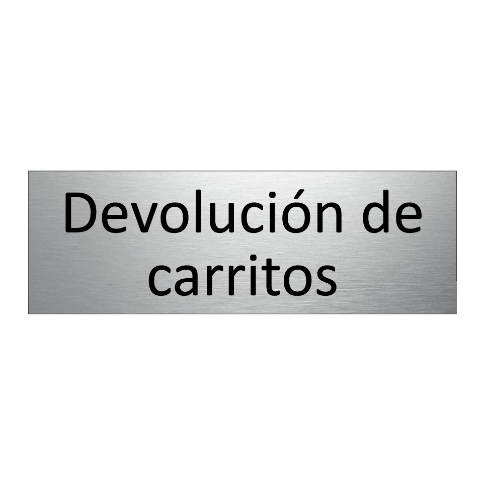 Devolución de carritos