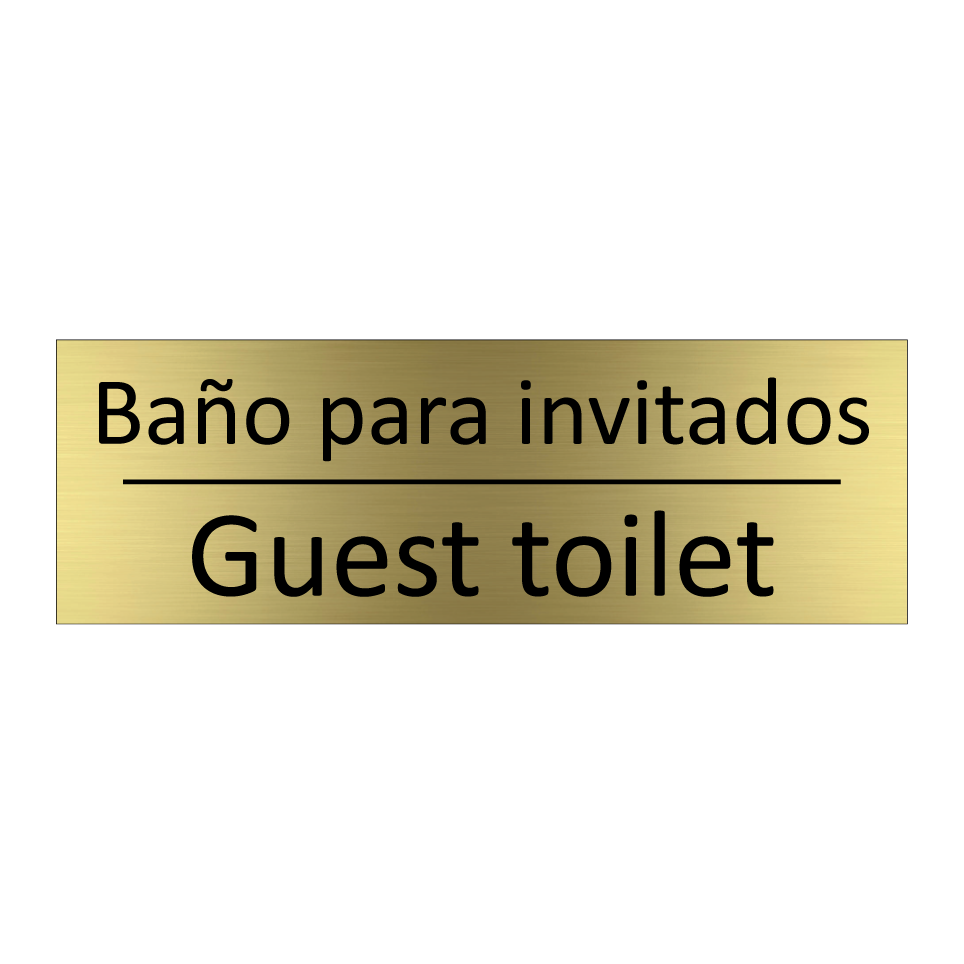 Baño para invitados - Guest toilet