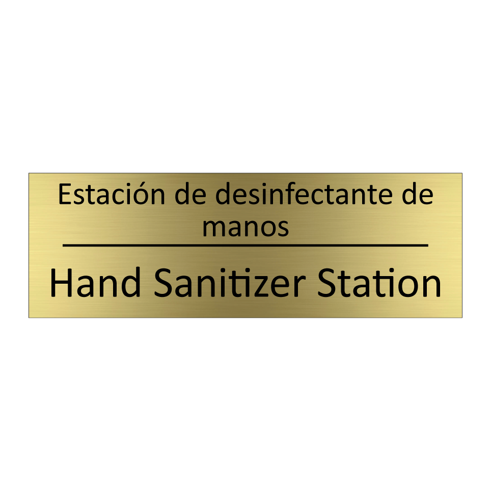 Estación de desinfectante de /.../ - Hand Sanitizer Station