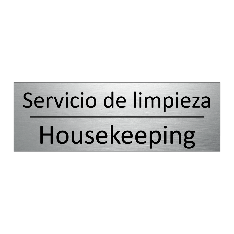 Servicio de limpieza - Housekeeping