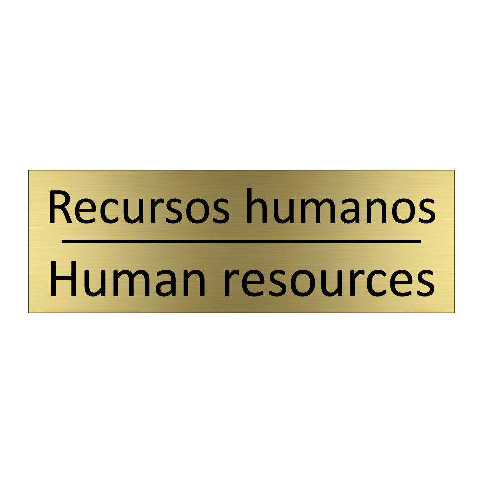 Recursos humanos - Human resources