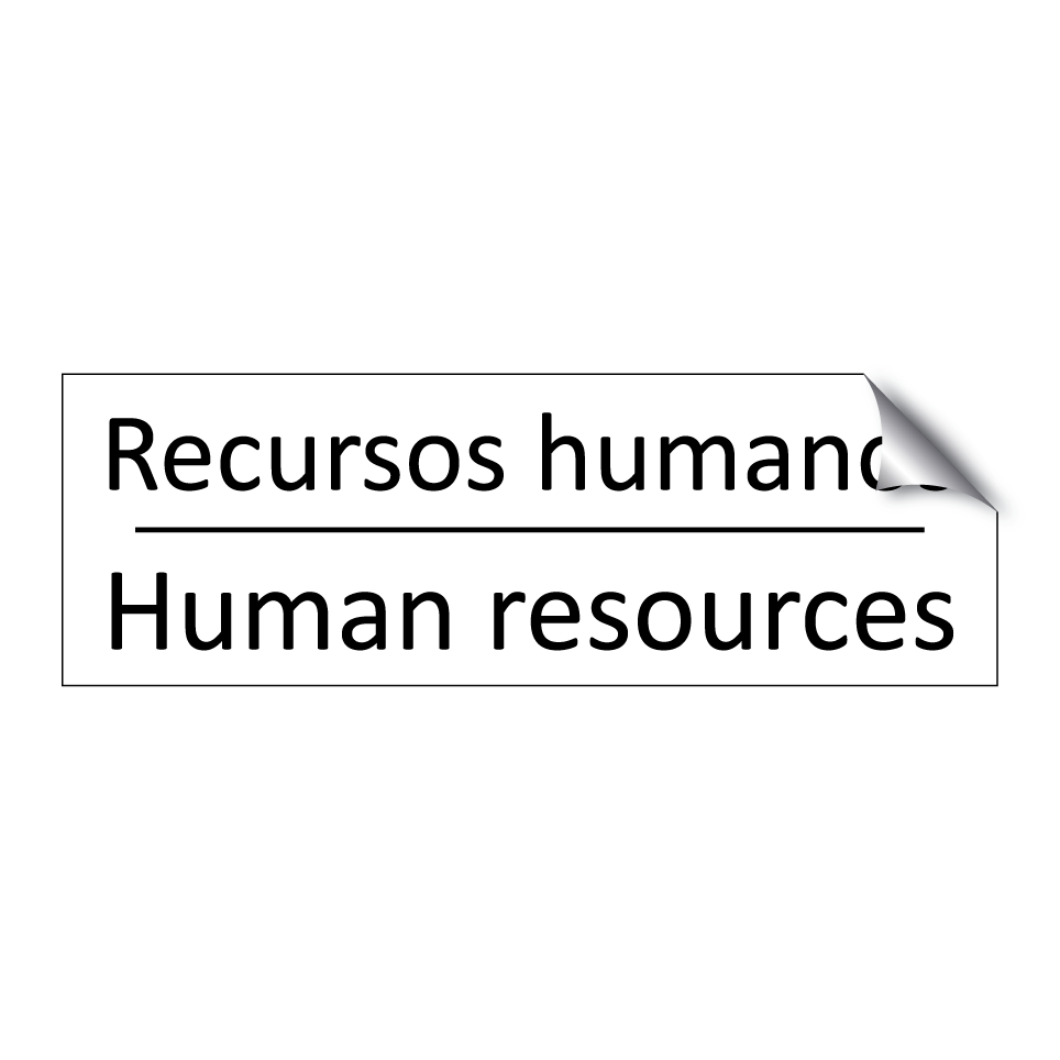 Recursos humanos - Human resources