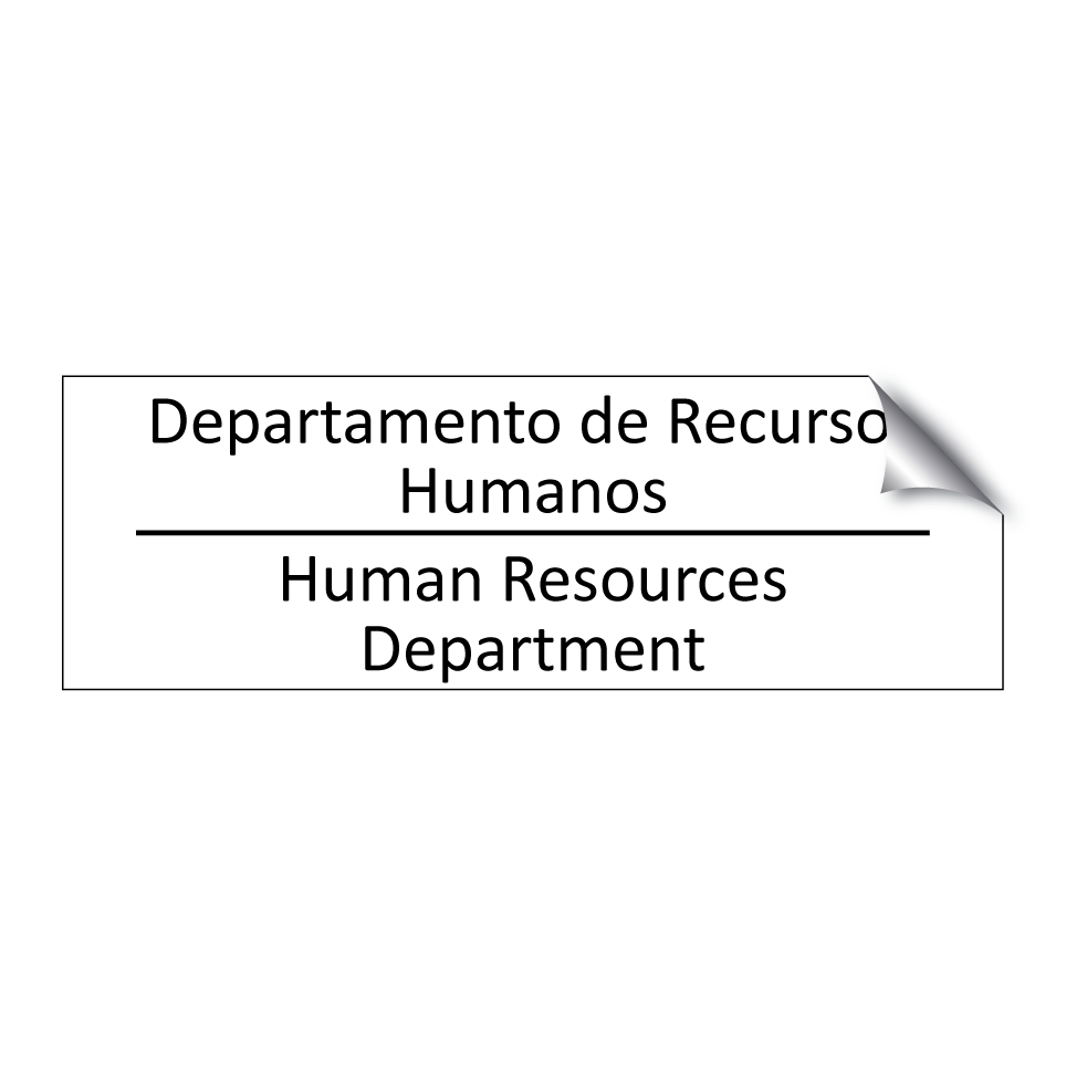 Departamento de Recursos /.../ - Human Resources Department