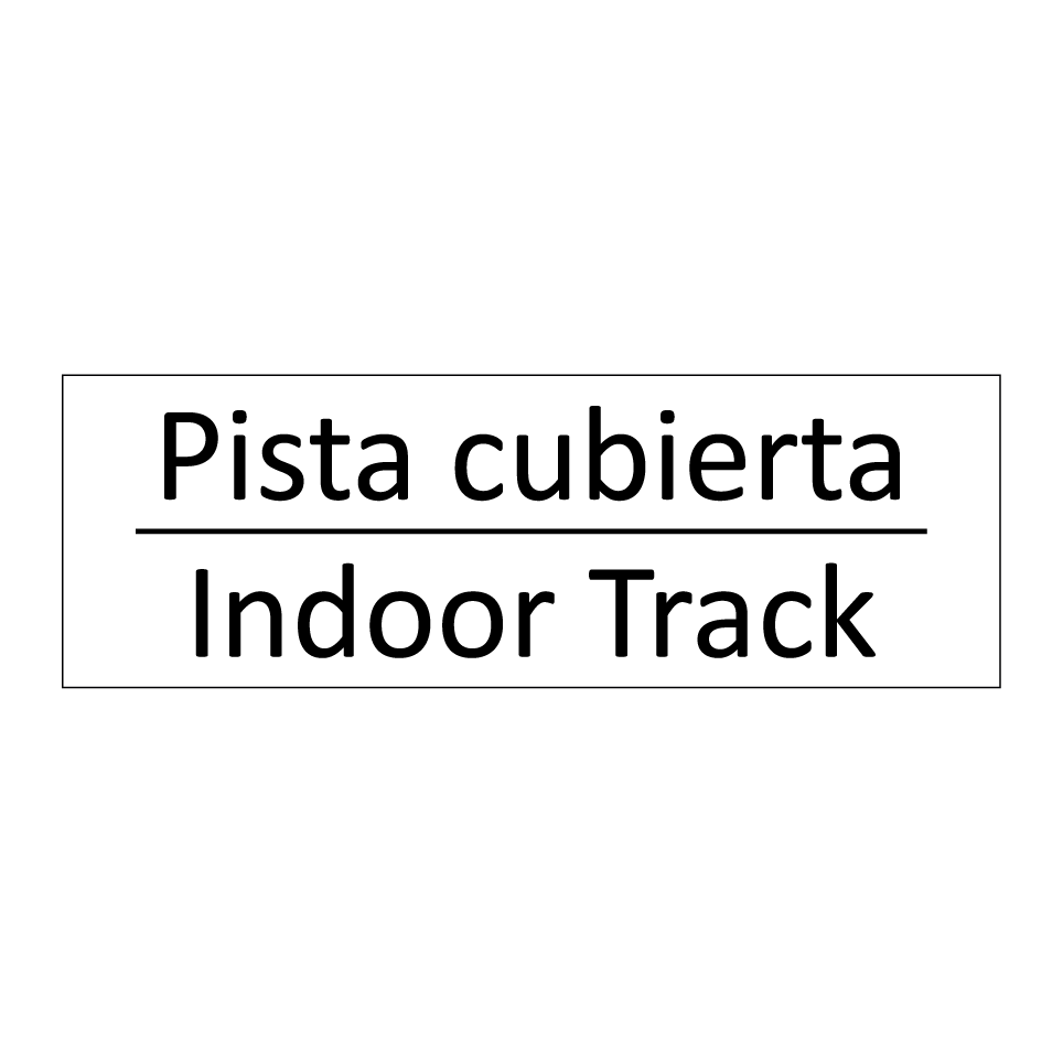 Pista cubierta - Indoor Track