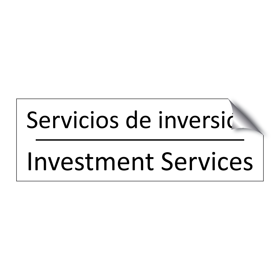 Servicios de inversión - Investment Services