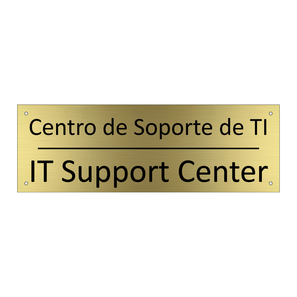 Centro de Soporte de TI - IT Support Center