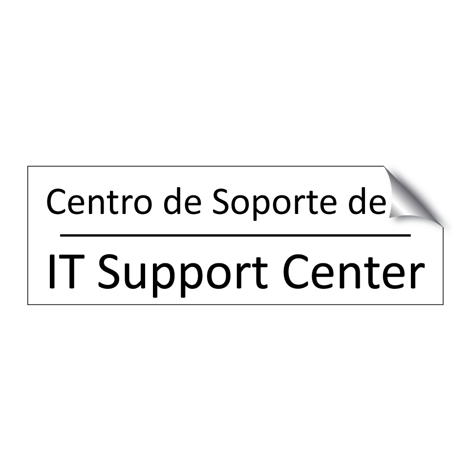 Centro de Soporte de TI - IT Support Center