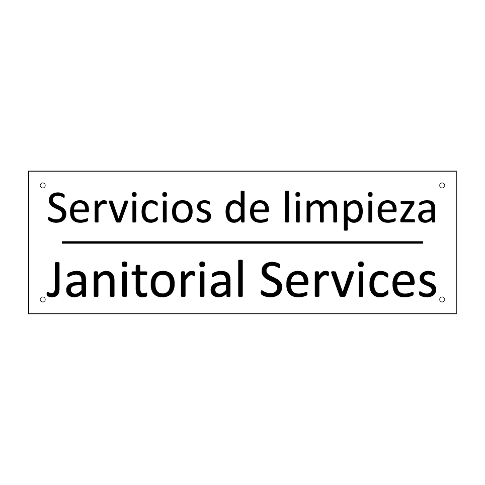 Servicios de limpieza - Janitorial Services