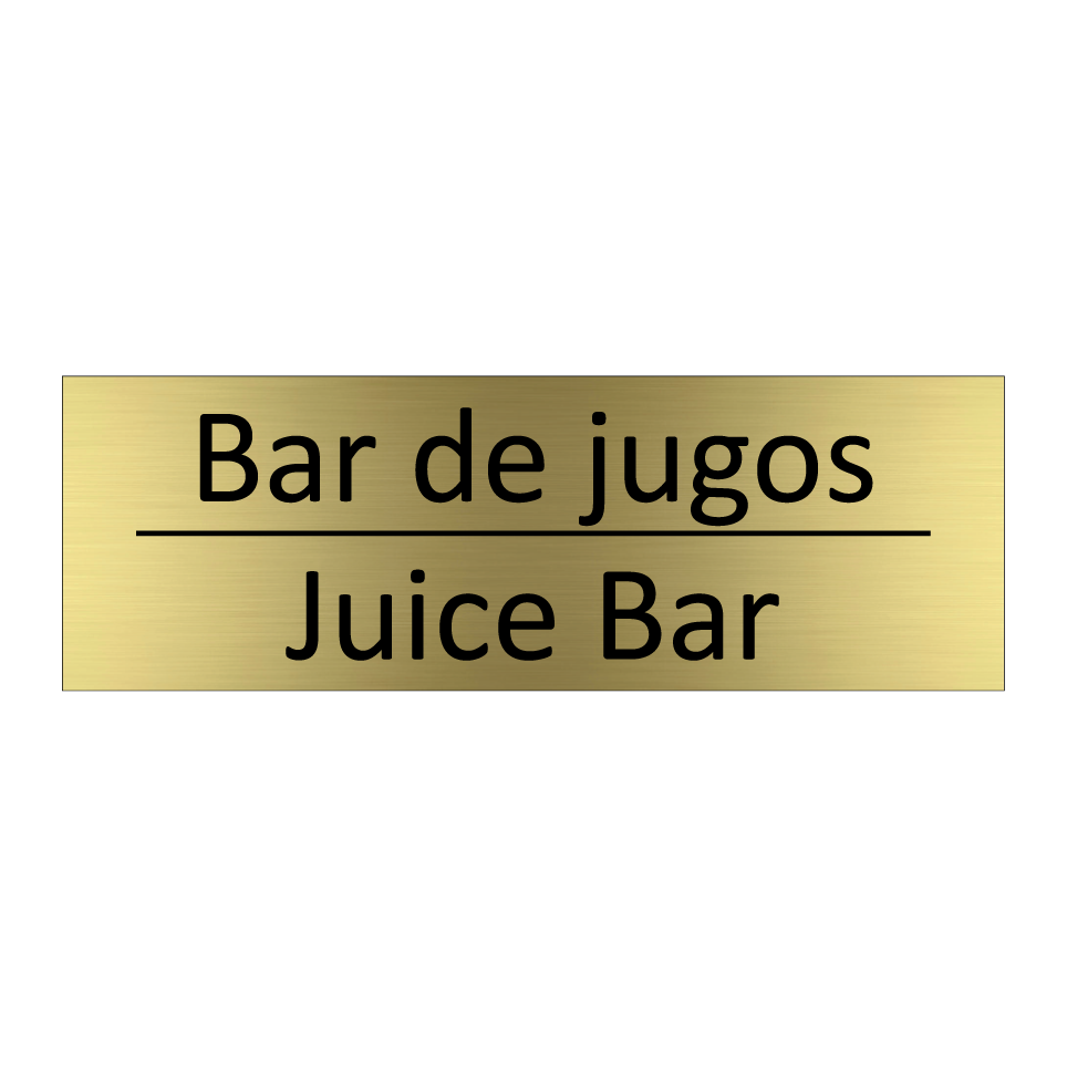 Bar de jugos - Juice Bar
