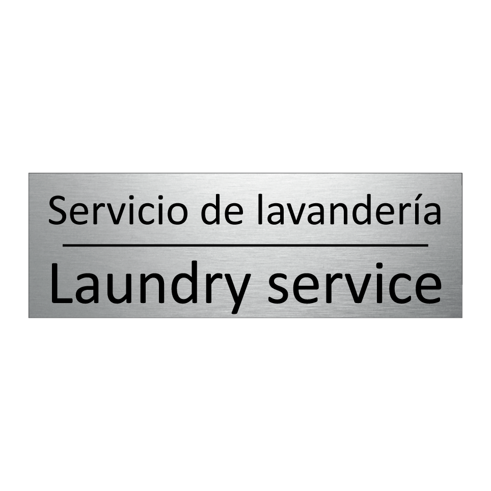 Servicio de lavandería - Laundry service