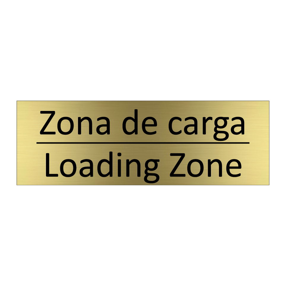 Zona de carga - Loading Zone