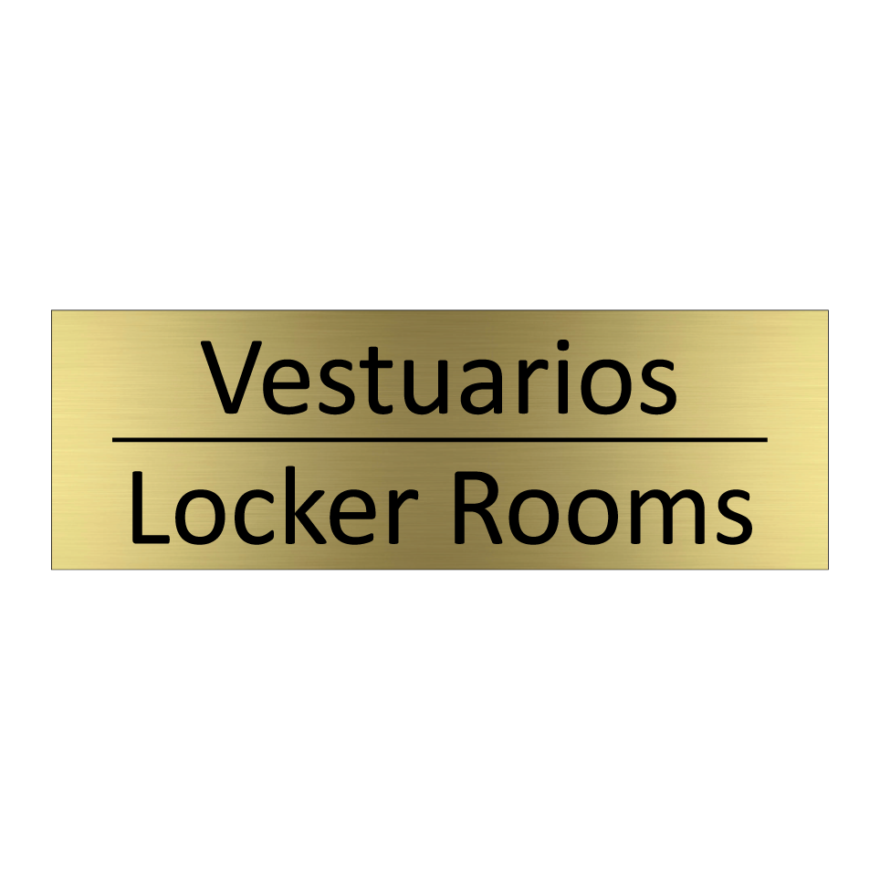 Vestuarios - Locker Rooms