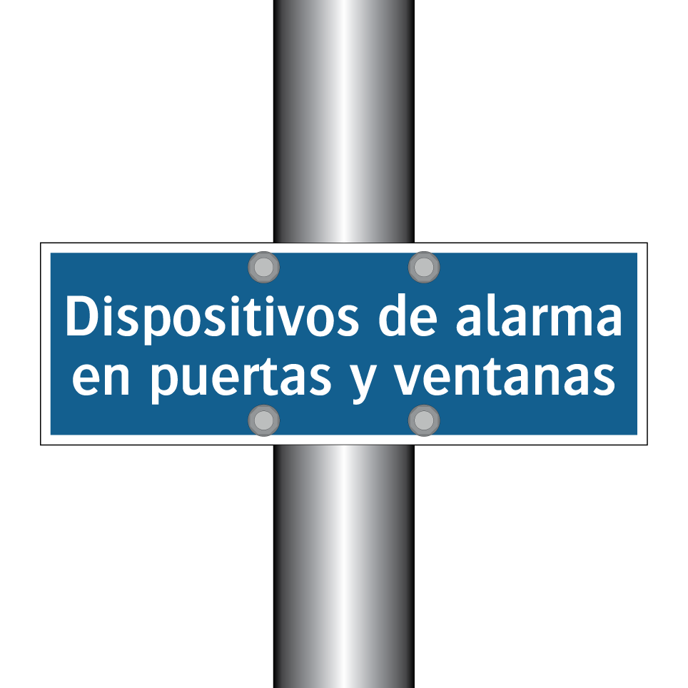 Dispositivos de alarma en puertas y ventanas