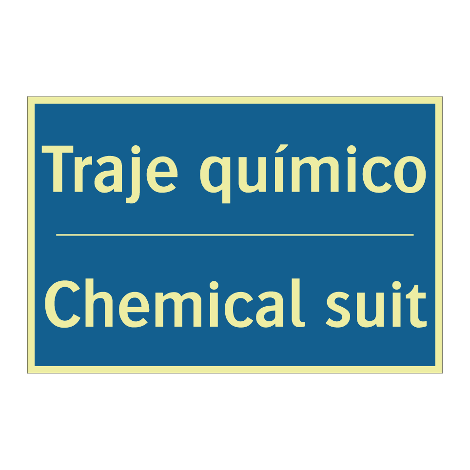Traje químico - Chemical suit