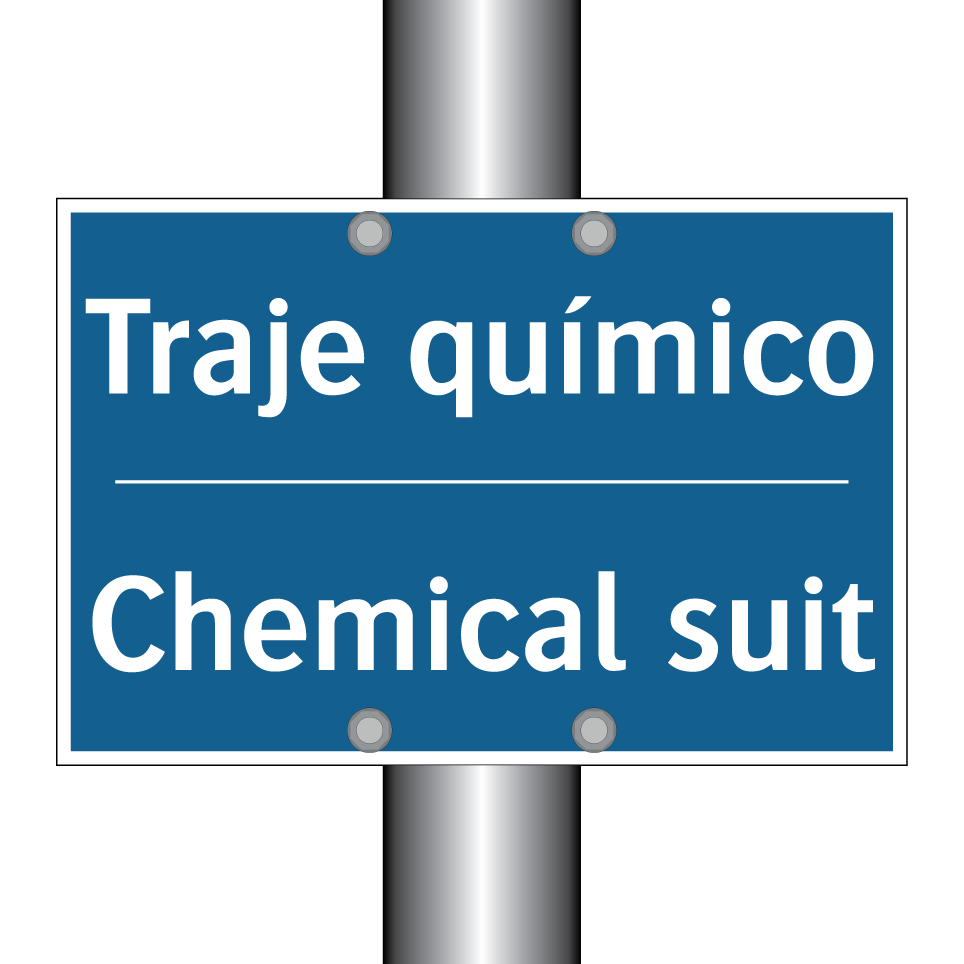 Traje químico - Chemical suit
