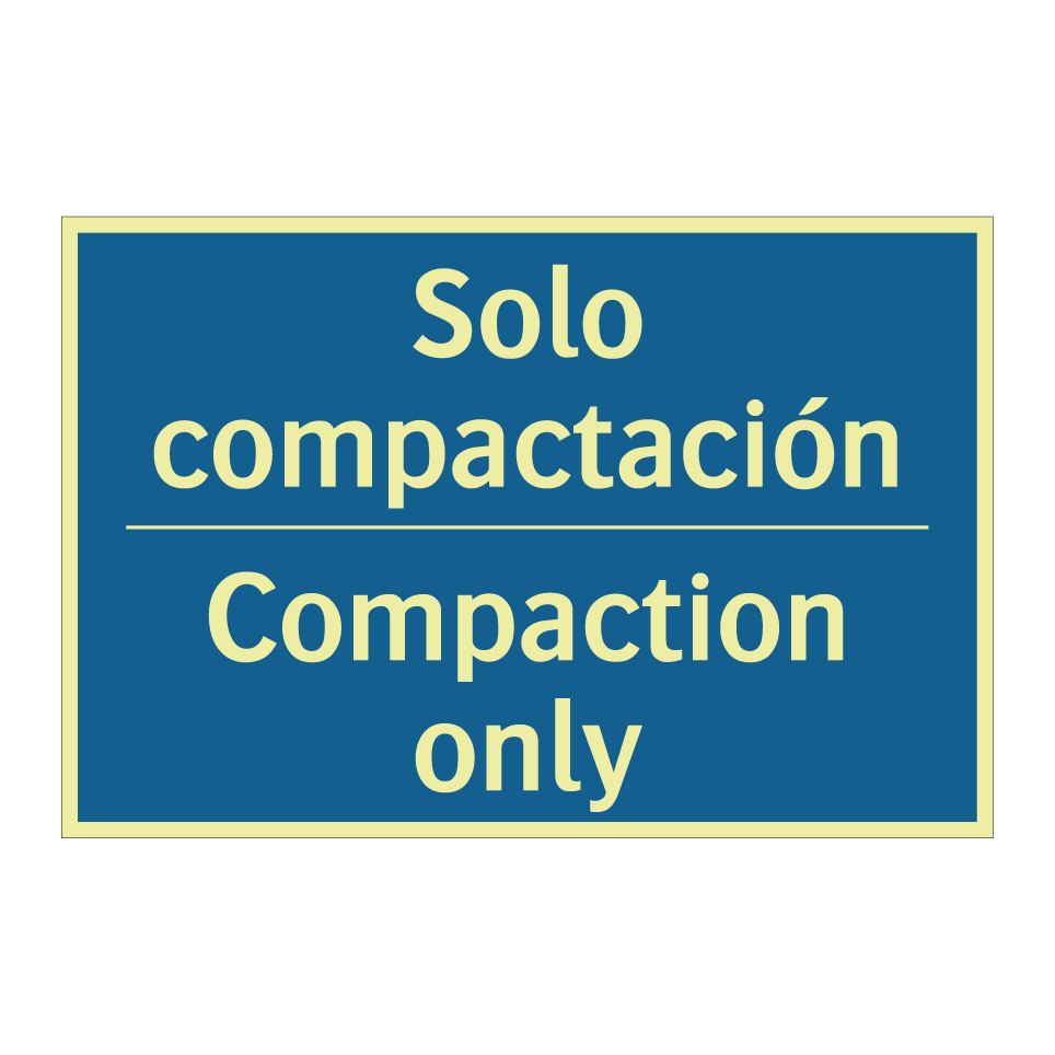 Solo compactación - Compaction only
