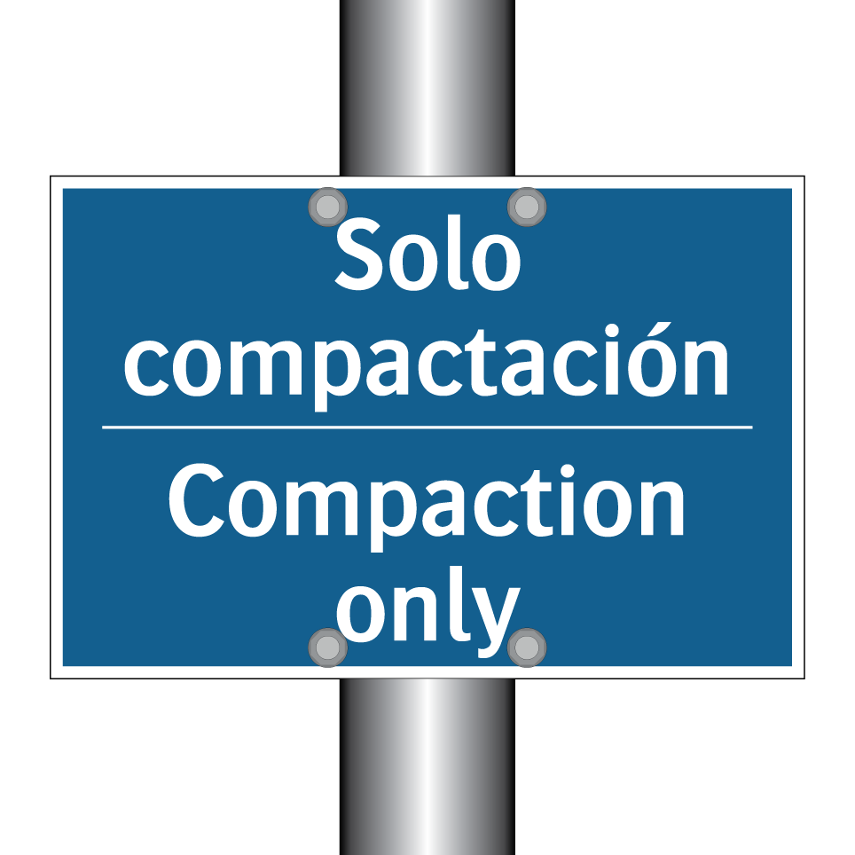 Solo compactación - Compaction only