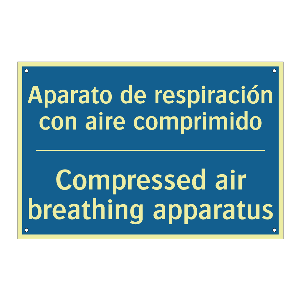 Aparato de respiración con aire /.../ - Compressed air breathing apparatus /.../