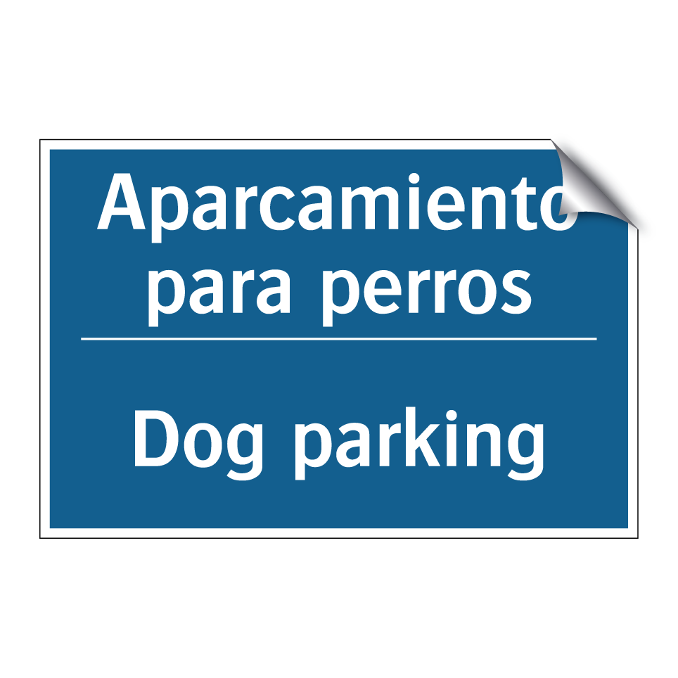 Aparcamiento para perros - Dog parking