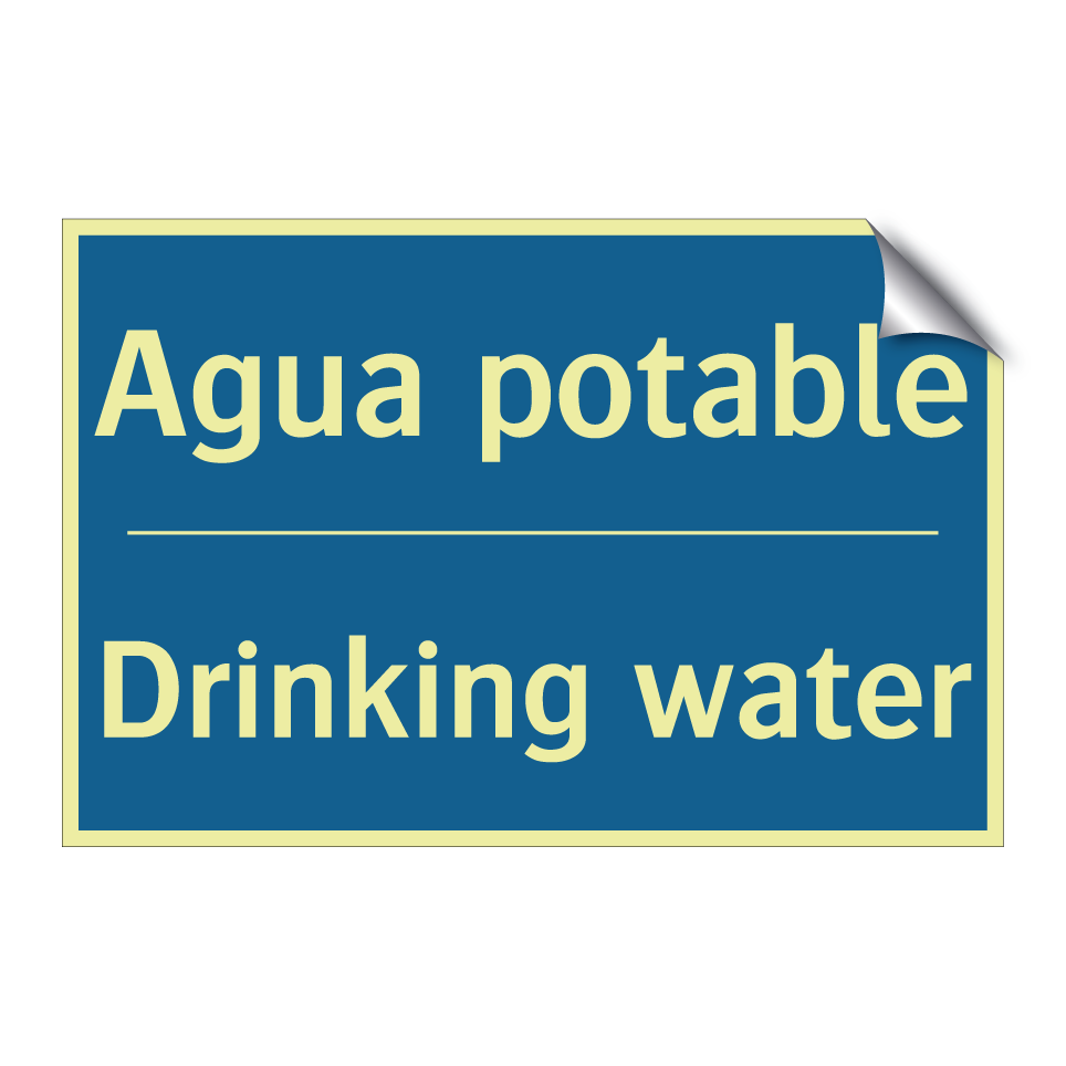 Agua potable - Drinking water