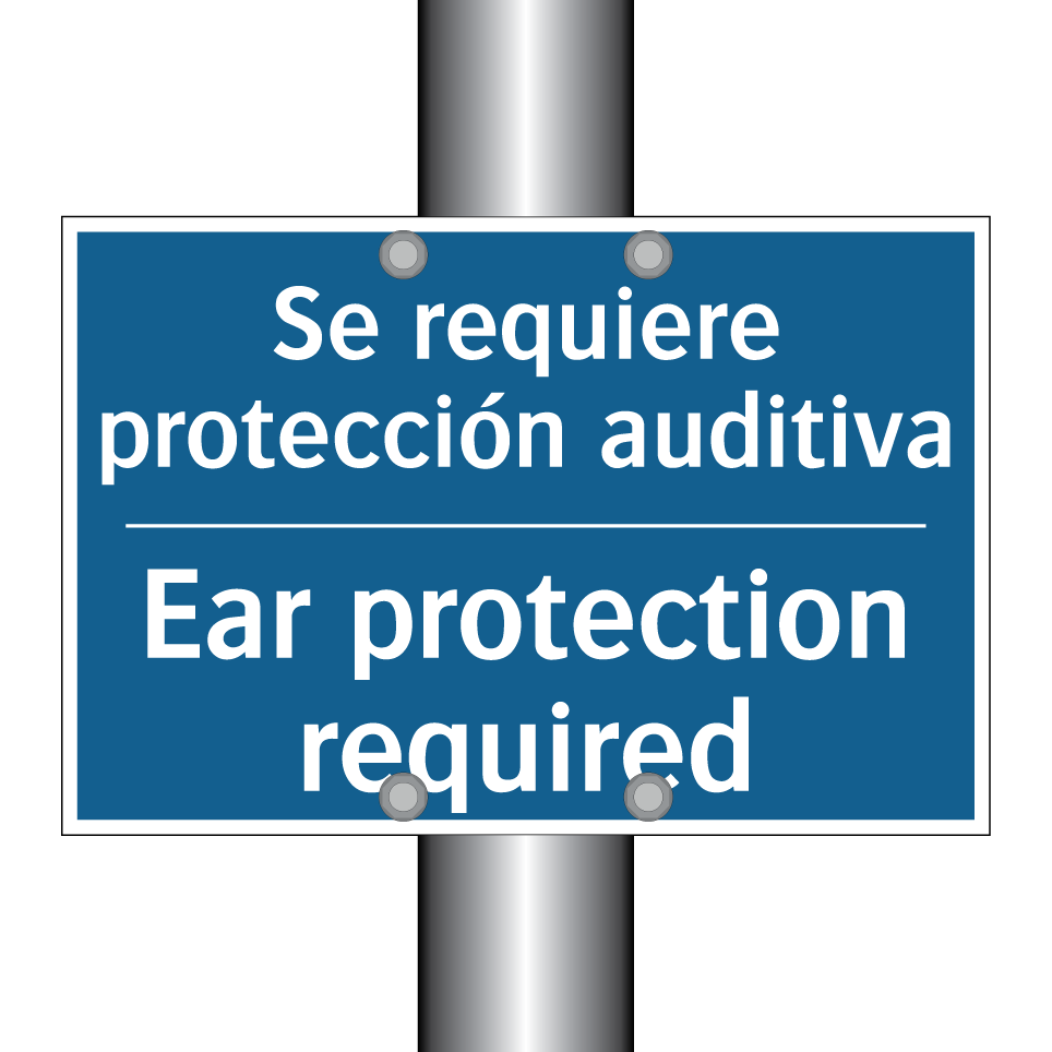 Se requiere protección auditiva /.../ - Ear protection required