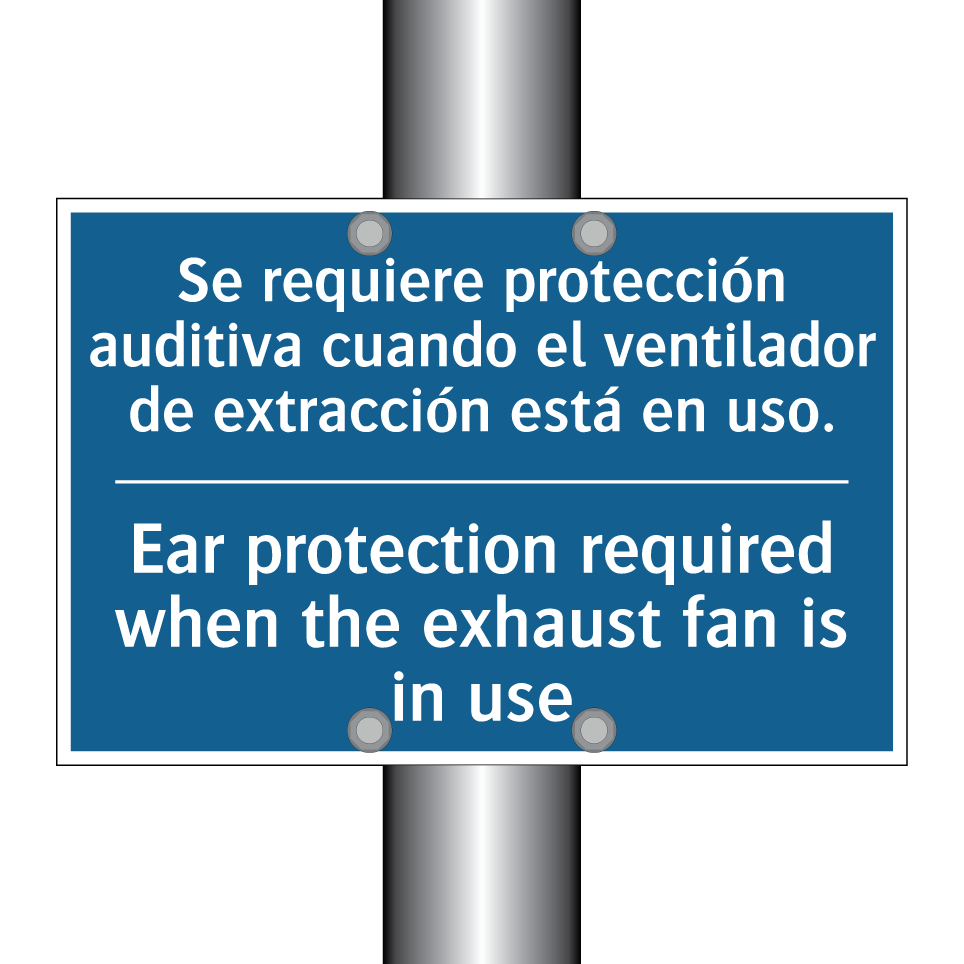 Se requiere protección auditiva /.../ - Ear protection required when the /.../